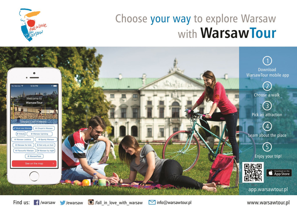 warsaw tour app